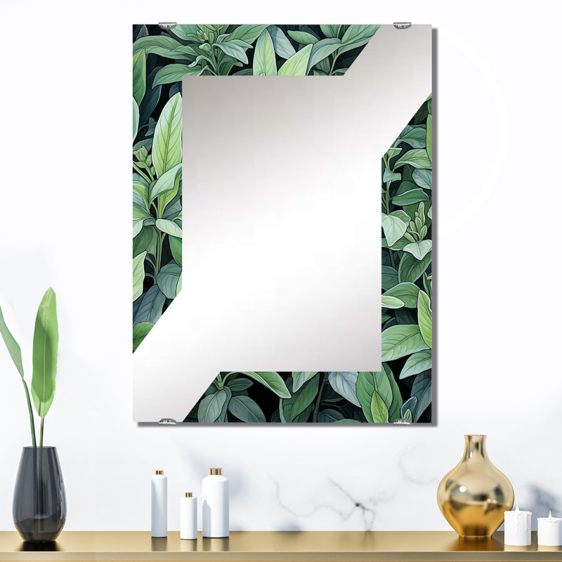 Miroir mural décoratif DUFOS - Herbs, 32 po x 24 po