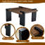 Table basse 31,5 po Sleek Wood Grain pour salon ou bureau-1107595914