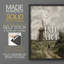 «Vintage Landscape CCxx», ensemble de 4 encadrées-1862580305