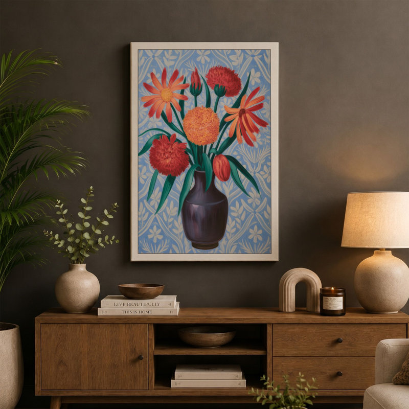 Print, 30x20 - 76.2 x 50.8 cm, Ochre Border