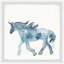 «Blue Unicorn Legend», reproduction encadrée 3 pièces-1893043236