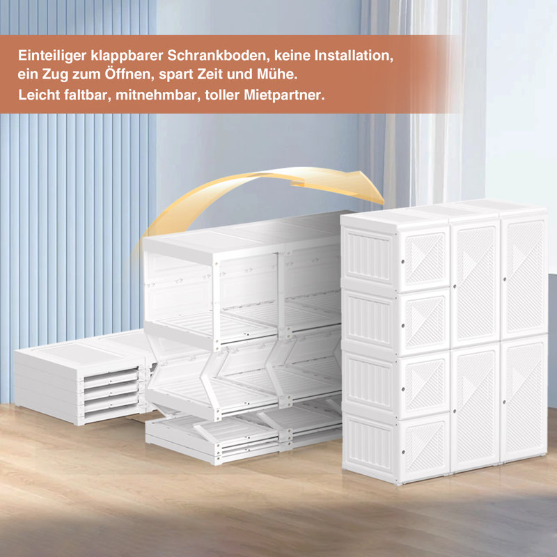 Alvarie Plastic / Acrylic Wardrobe