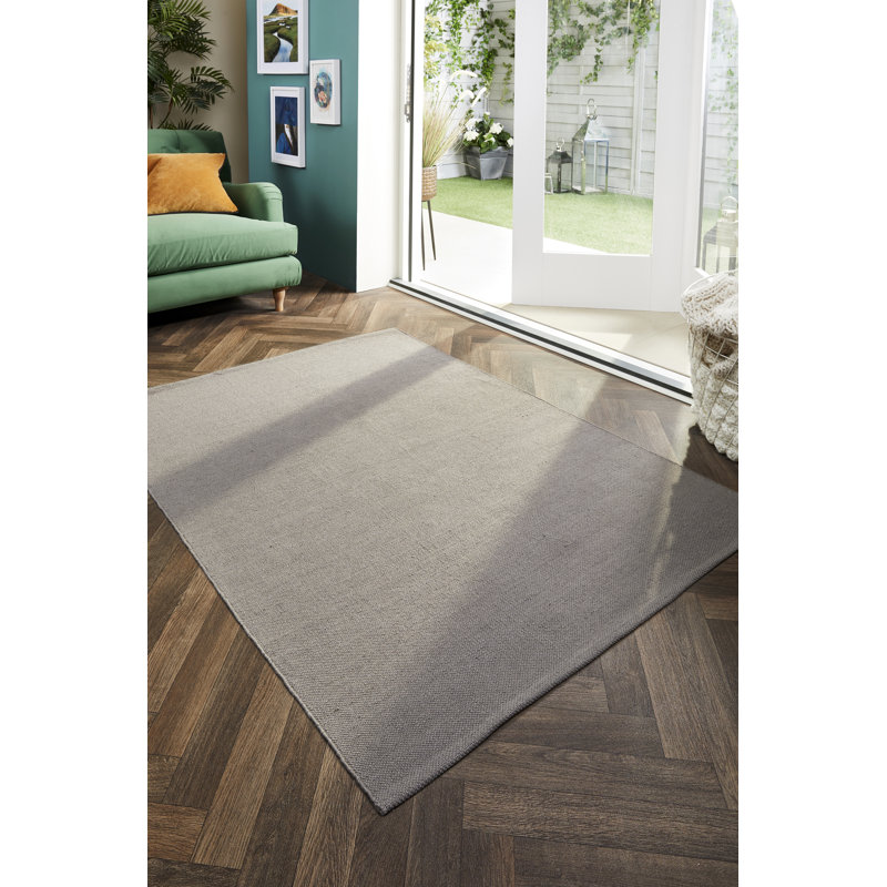 Woven Rugs Solid Colour Hand Woven Indoor / Outdoor Area Rug, 80x150