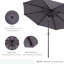 Anainah 295cm X 295cm Rectangular Market Parasol