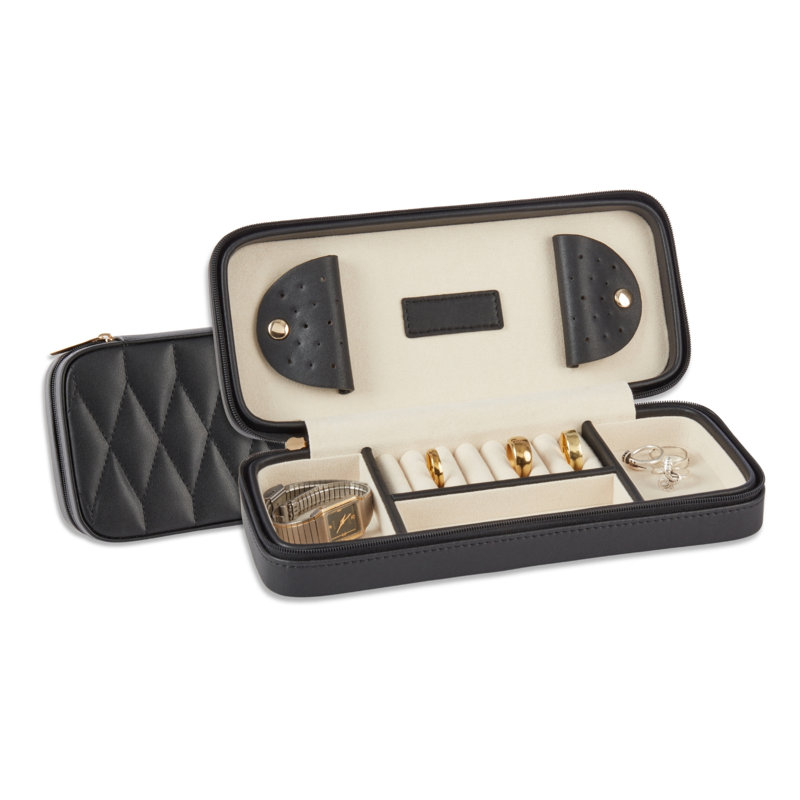 Coffret à bijoux Cora, Noir