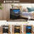 17.7'' W 2-Drawer Nightstand with LED Light and Charging Station-2112887855
