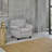 Barry Fabric Sofa & Chair Set, Gray
