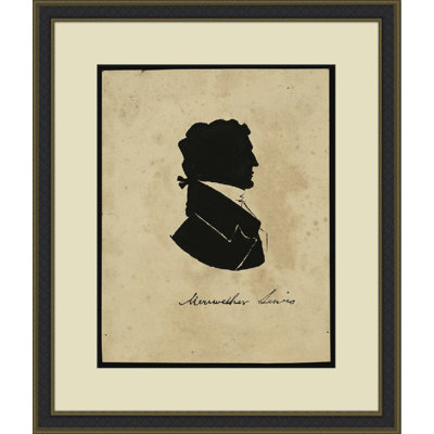 Colonial Male Silhouette 6 Print