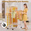 Bonville 110cm Rolling Clothing Rack-378801789
