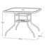Patio Table Square Outdoor Bistro Table