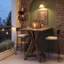 80.01 cm Solid Wood Home Bar Cabinet