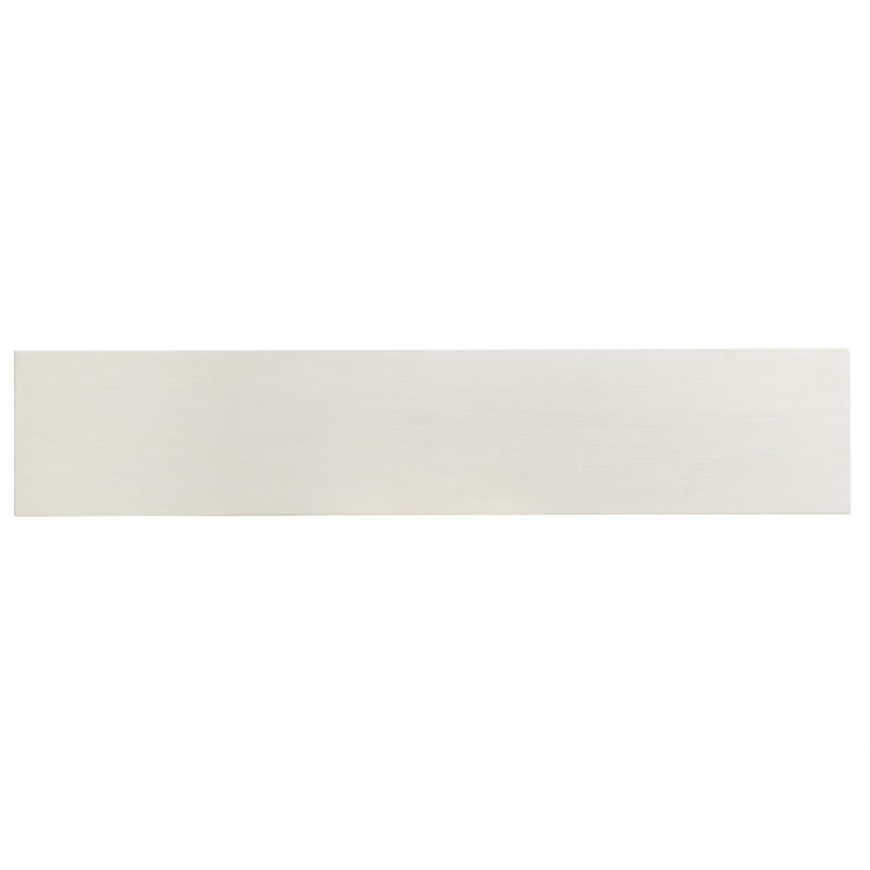 Lantern Bay 80'' White Transitional Media Console with Cabinet