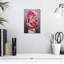 «Pink Floral Lady», reproduction sur toile-1805283038