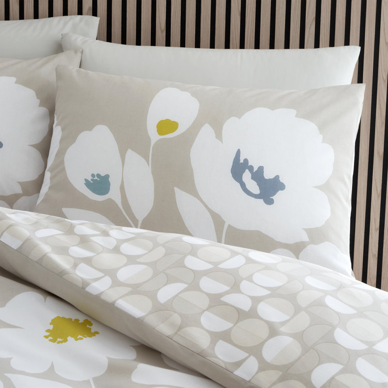 Craft Floral Reversible Duvet Cover Set with Pillowcases, King