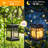 6.89 " Solar Powered Integrated LED Cylinder Lantern