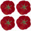 Tomato Earthenware Dinner Plate