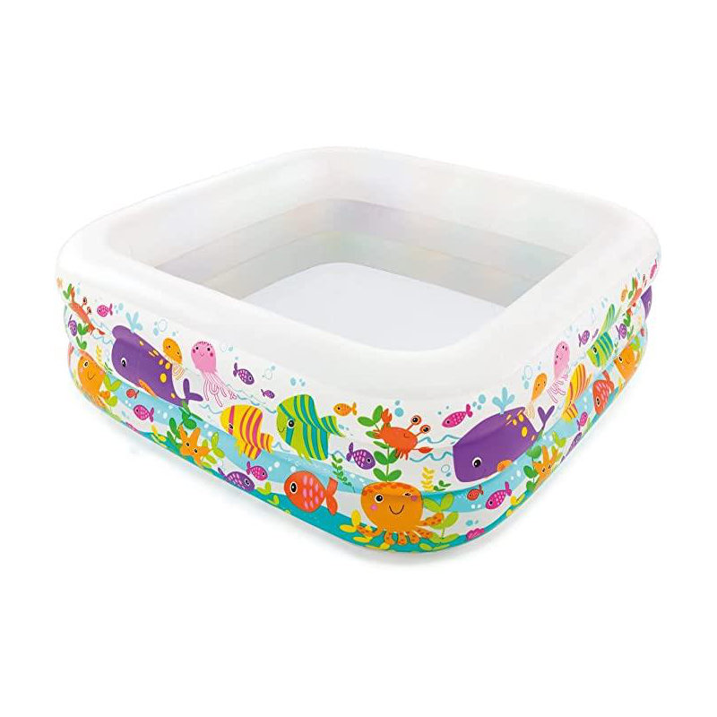 Asriel Plastic Kiddie Pool 50cm H x 160cm W x 160cm L