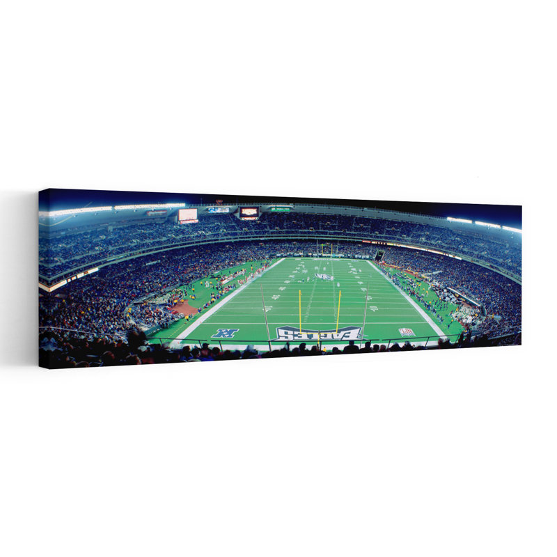 Philadelphia Eagles NFL Football Veterans Stadium Philadelphia Pennsylvania 1 Piece Wrapped Canvas Panoramic Wall Art