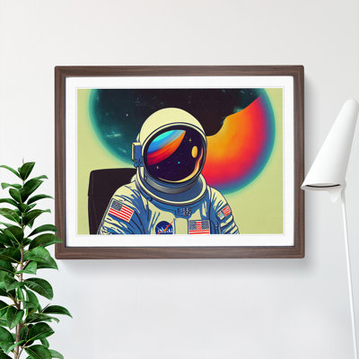 Colourful Astronaut Vol.1 - Framed Print