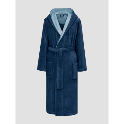 Art Line 100% Cotton Terry Cloth Boy / Man+ Ankle Bathrobe with Pockets and Hood