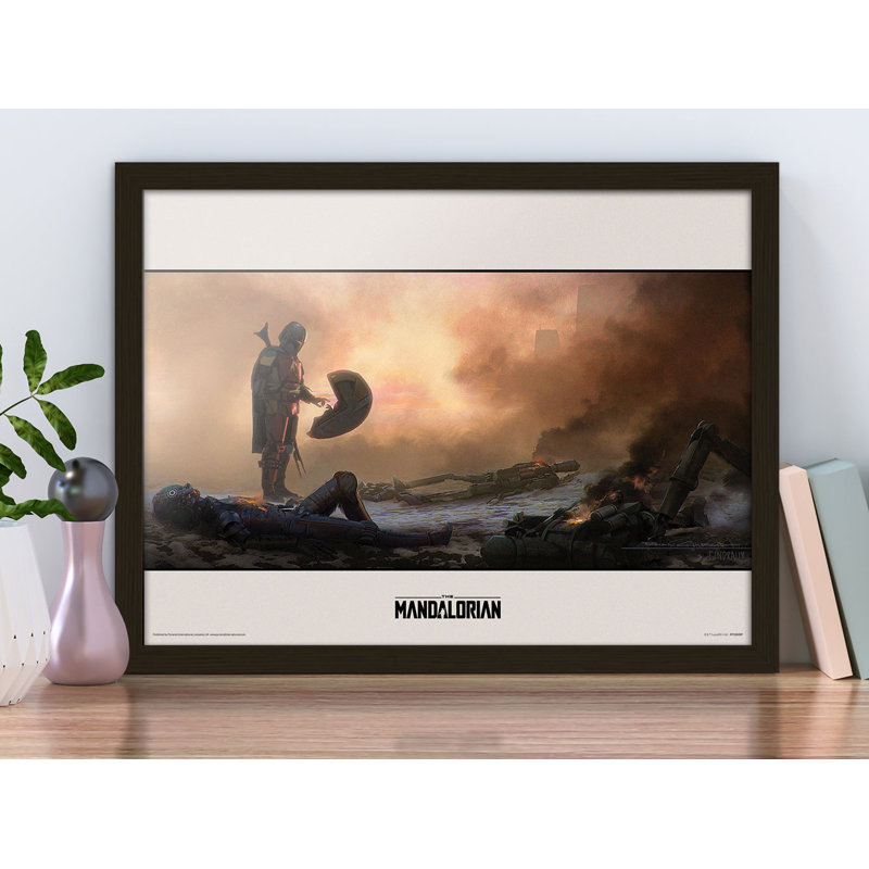 Star Wars: The Mandalorian Meet - Picture Frame Memorabilia