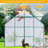 Greenhouse 8x6ft With Build - Harsh Weather All Seasons Outdoor Heavy-duty Base Support Enhance Stability Season Long-118110849