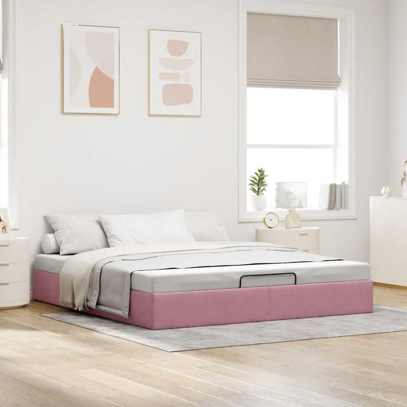 Bed, Pink