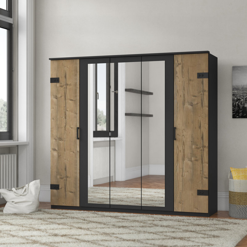 Donnay 5 Door Manufactured Wood Wardrobe