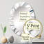 Miroir mural ovale, miroir décoratif moderne - Oluwatoni-244579595