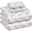 RUVANTI 100% Cotton Flannel Sheets Full Size, 4 Piece Set, 16 Inch Deep Pocket, Halloween Pumpkin-136385995-136386067