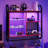 Eiser 34" LED Wall Mounted Shelf and Adjustable Hanging Display Rack Bookshelf with 6 S-Hooks