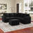 Aubade L-Shaped Modular Storage Sofa Set-685544387