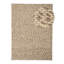 Handcrafted Wool Rug in Light Brown Melange-101897512