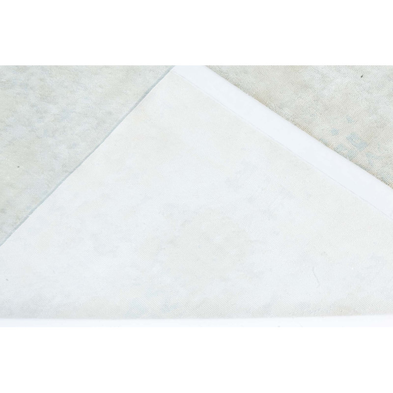 Modern One-of-a-Kind Runner 3' X 21' Hand Knotted Area Rug