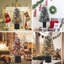Arbre de Noël artificiel enneigé 3 pi avec DEL blanc chaud 8 modes Prelit Premium