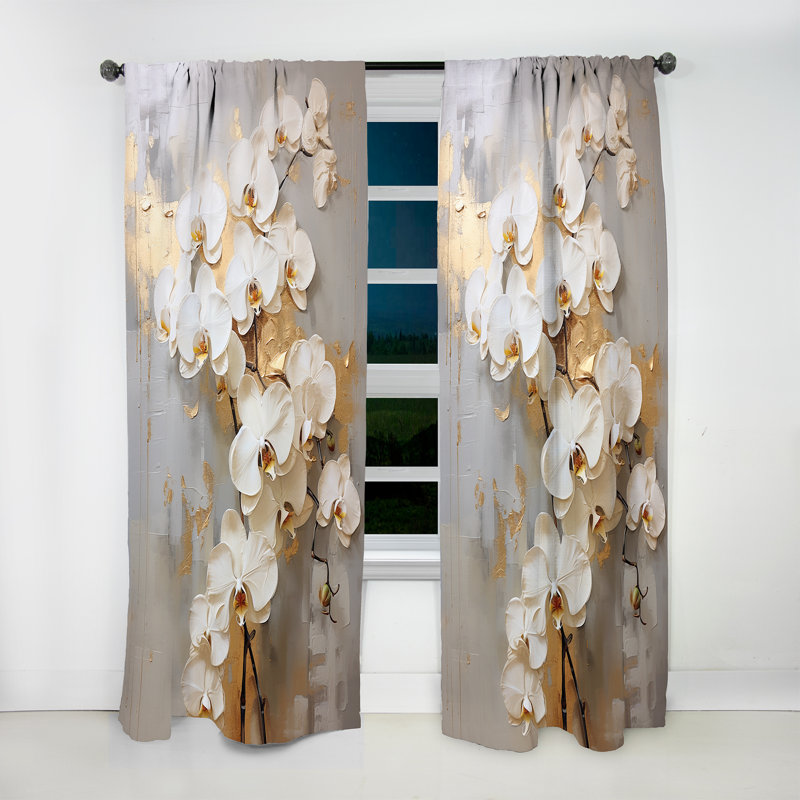 Rideau en velours traditionnel obscurcissant Danley, L 52 po x L 95 po