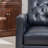 Azib 31'' Wide Genuine Leather Top Grain Leather Swivel Armchair-1289661339