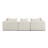 Tov Furniture Hangover Cream Heavy Textured Fabric Sofa-47208361