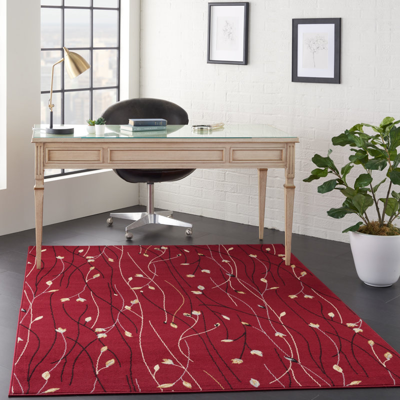 Nash Floral Area Rug, Rectangle 239 x 300cm