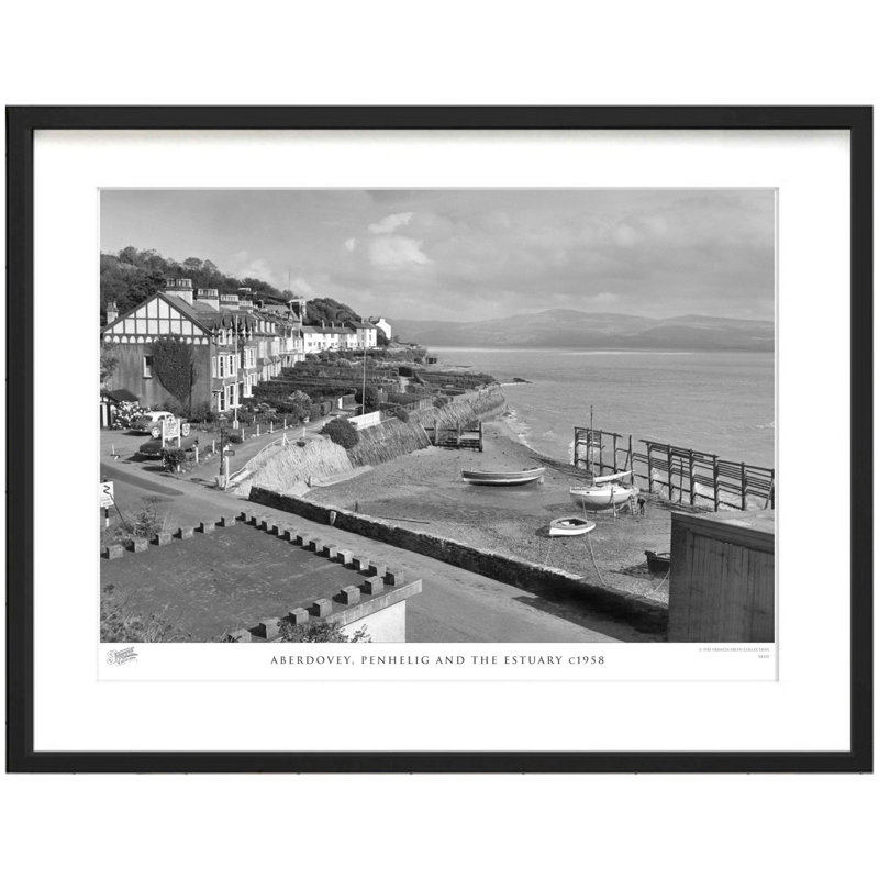 Aberdovey, Penhelig And The Estuary C1958 - Single Picture Frame Print, 40cm H x 50cm W x 2.3cm D