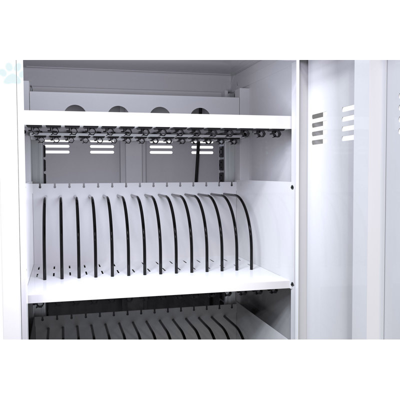Station de chargement mobile pour Chromebook, Blanc antique