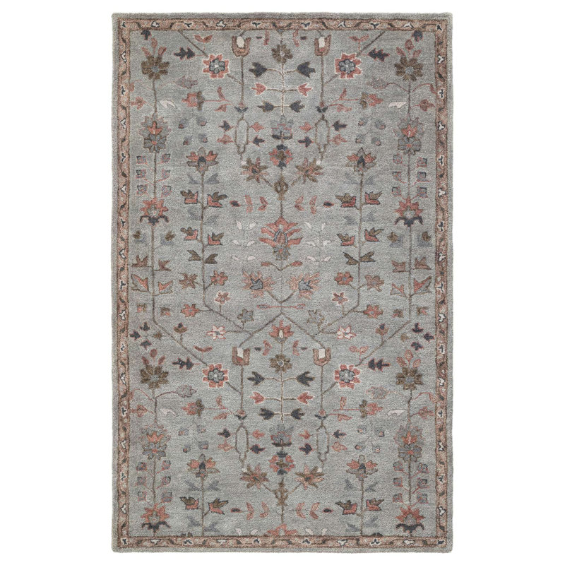 Tapis en laine touffeté à la main Bella, Rectangulaire 3 pi x 5 pi