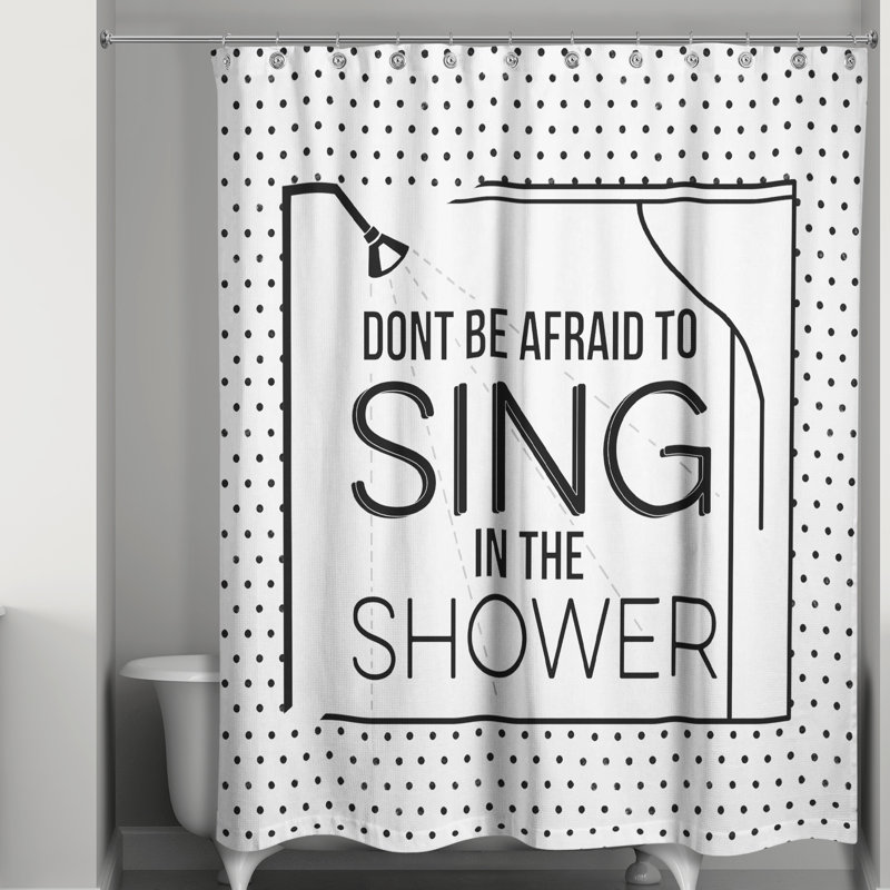 Polka Dots Shower Curtain