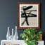 Lines Crossed III - Peinture sur toile encadrée-49934737-49934748