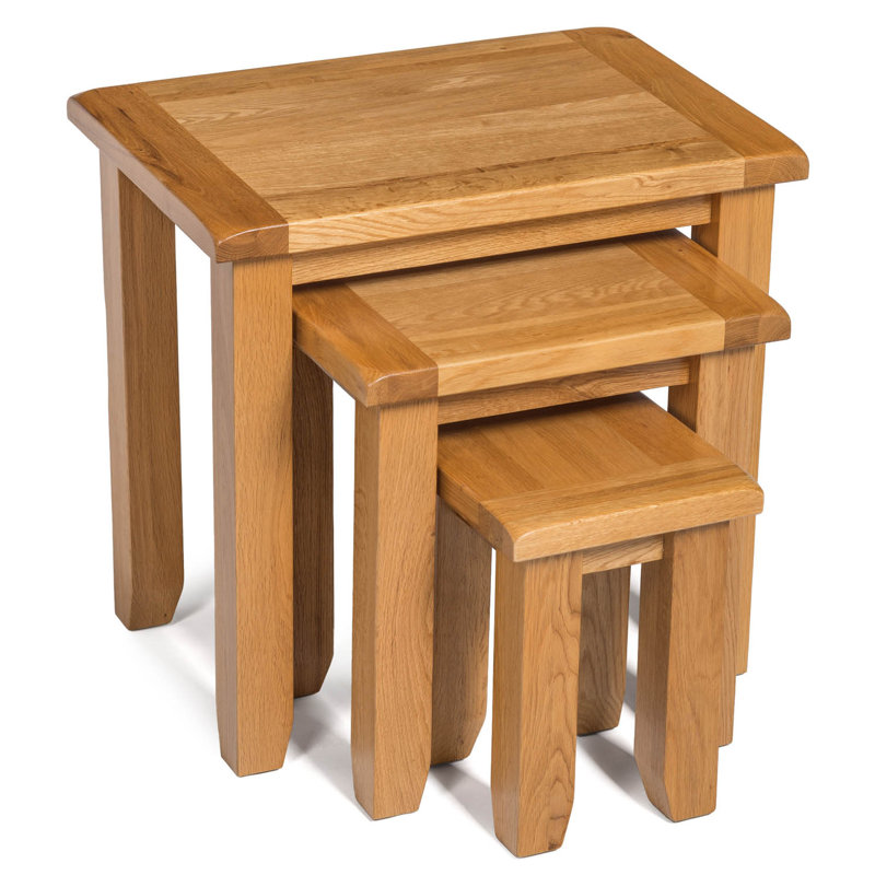 Edenbridge Solid Wood Nesting Tables