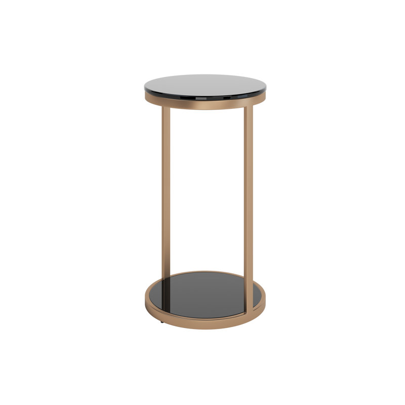 Table de bout Benjamin - laiton antique