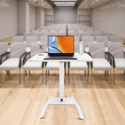 Merrielle Adjustable Height Iron Standing Desk