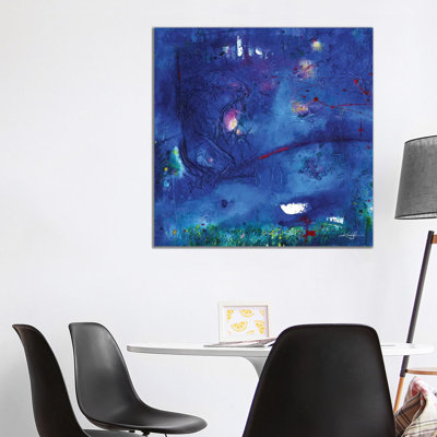 At Night In The Fairy Garden by Kathy Morton Stanion - Wrapped Canvas Gallery-Wrapped Canvas Giclée