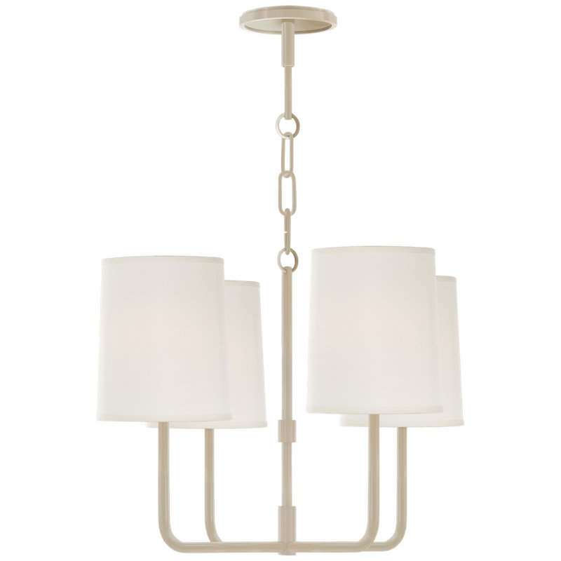 Barbara Barry Go Lightly Small Chandelier, China White
