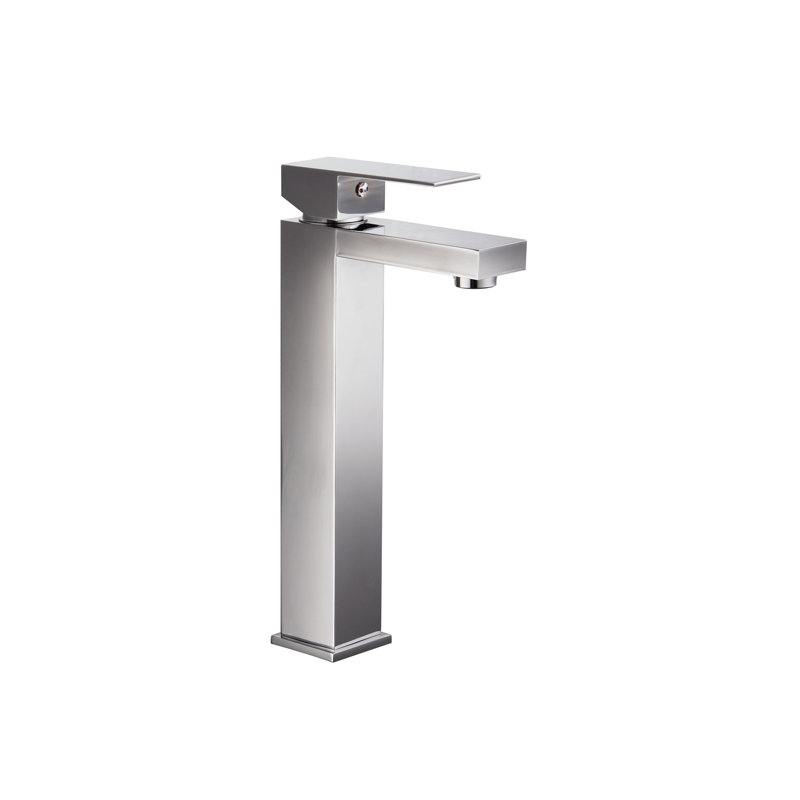 Robinet de salle de bain à poignée, Chrome